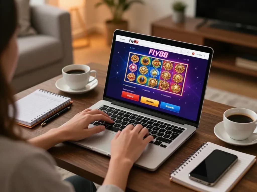 Engaging with the Fly88 link at home for thrilling online casino gaming experience