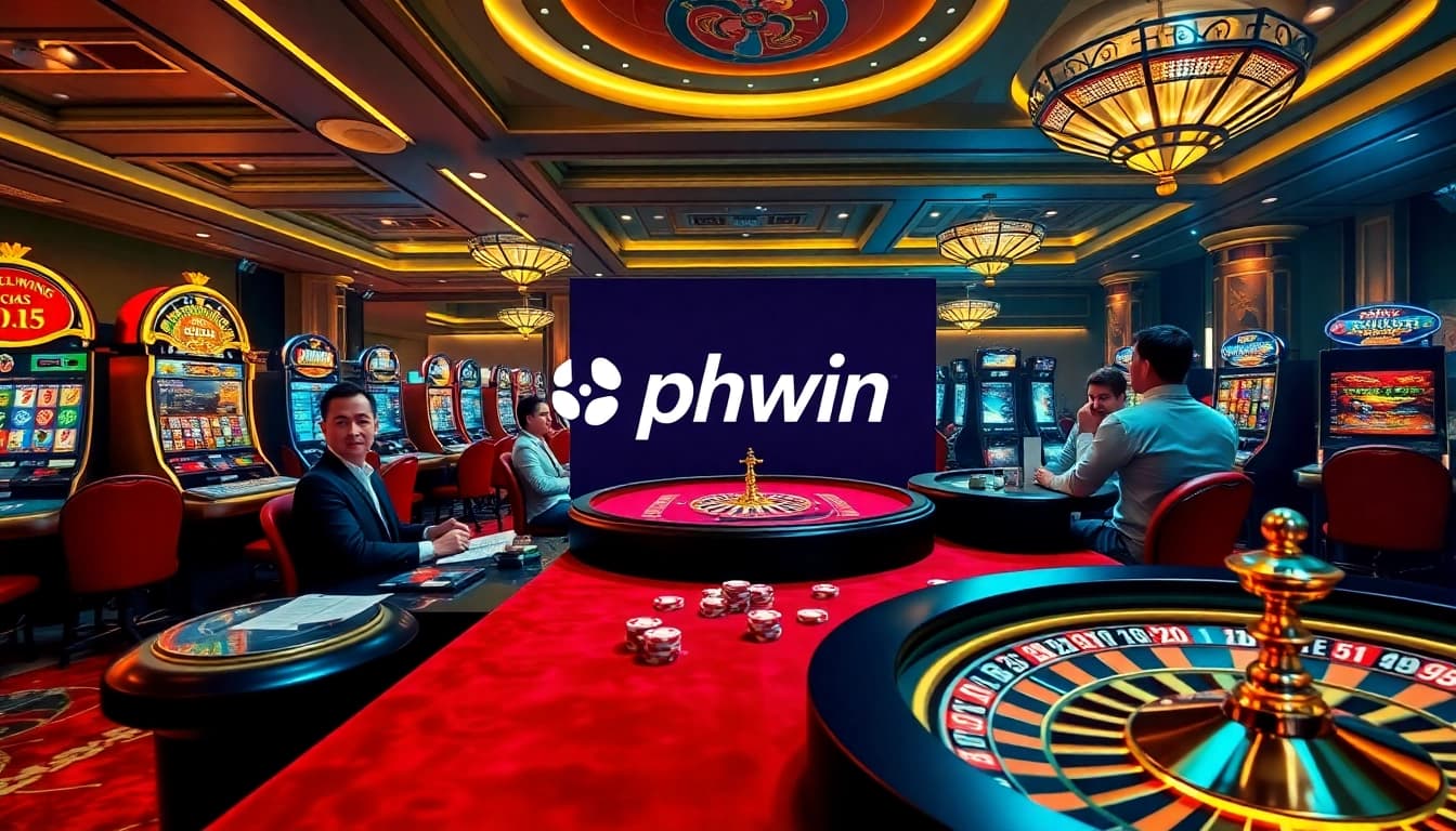 Playing dynamic poker at phwin casino, showcasing vibrant table settings and colorful chips.