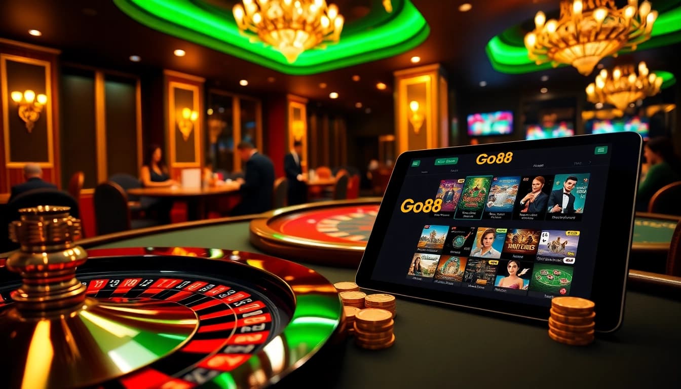 Experience top-notch gaming excitement at Go88’s elegant casino tables and dynamic online platform.