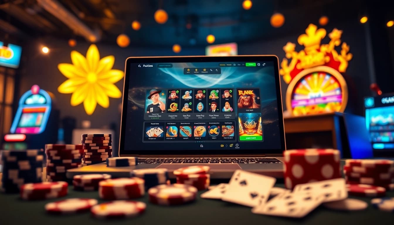 Experience the excitement of ku 1111's online gambling platform with a vibrant casino interface.