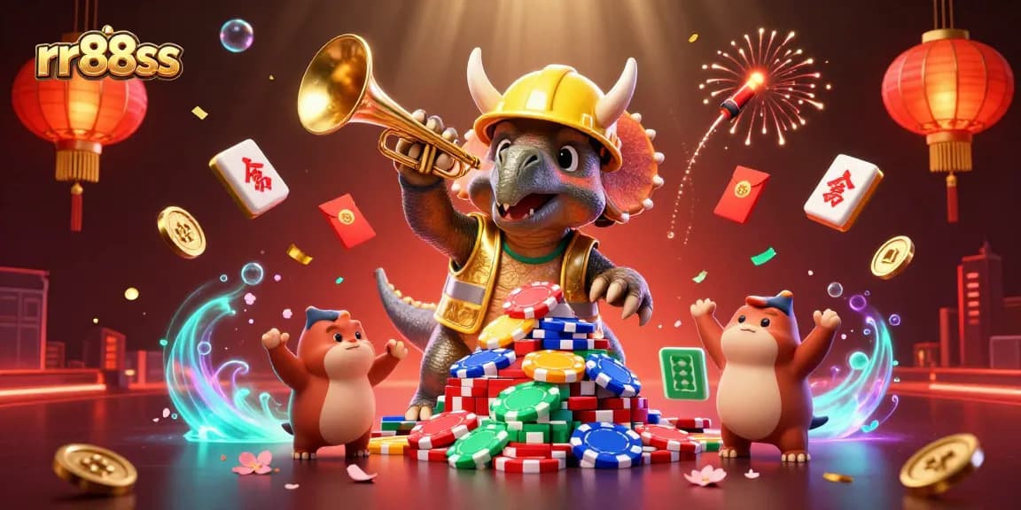Experience thrilling gameplay at rr88ss with a vibrant 3D casino scene full of excitement and fun.