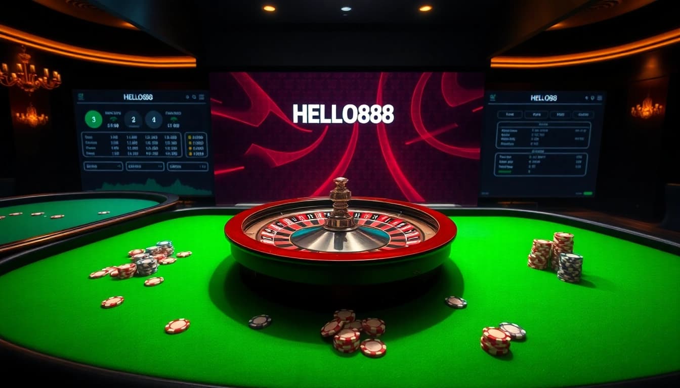 Experience online casino thrills at HELLO88 with vibrant tables and exciting gameplay.