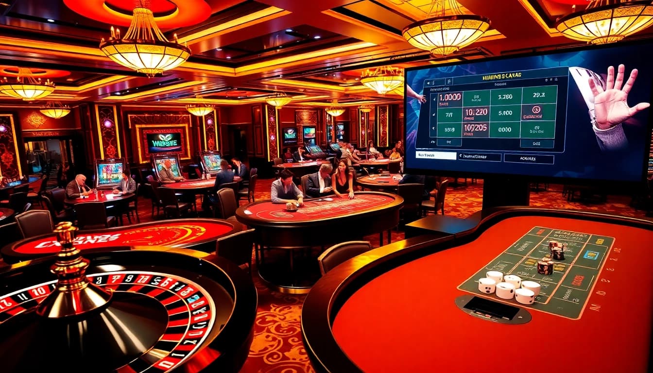 Experience the excitement of casino gaming at https://mm88.bar/ with vibrant tables and jackpot moments.