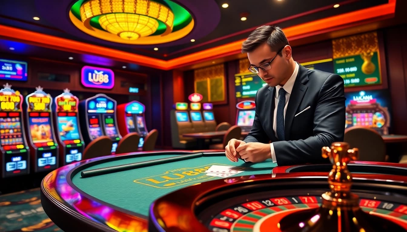 Experience the LU88 online casino with vibrant games and sleek interfaces.
