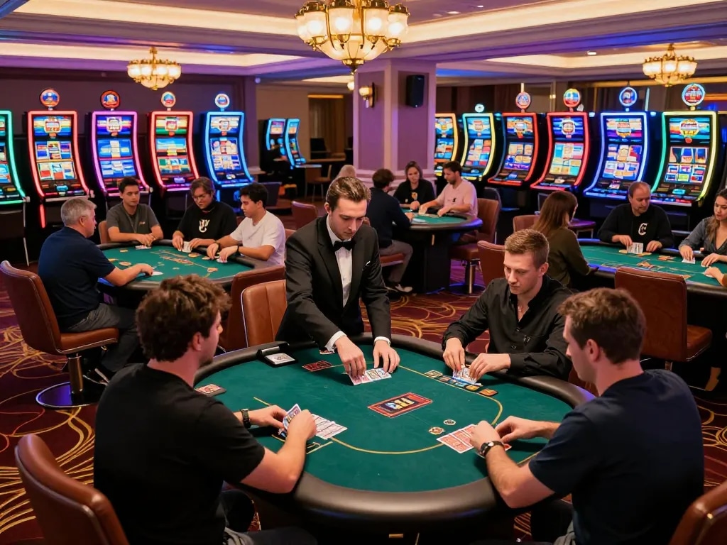 Engaged players experience exciting games at WW88 casino with vibrant atmosphere and expert dealers