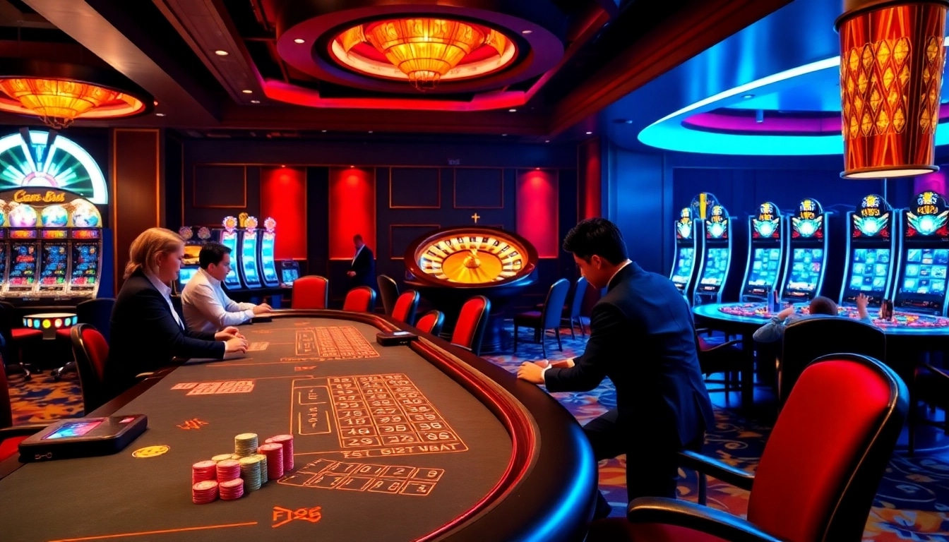 Experience the thrilling ambiance of nhà cái F168 with engaging casino games and professional dealers.