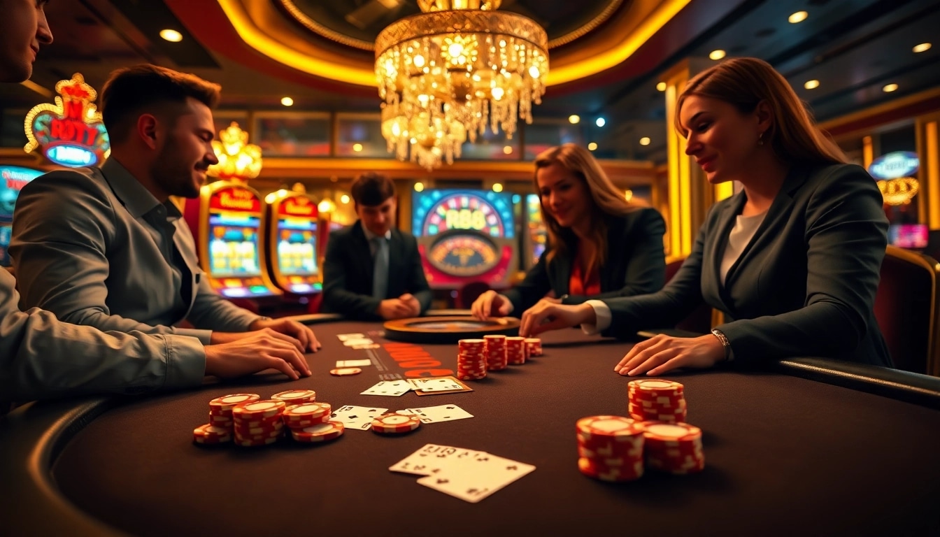 Experience the thrill of gambling at RR88 with engaging casino games and exciting moments.
