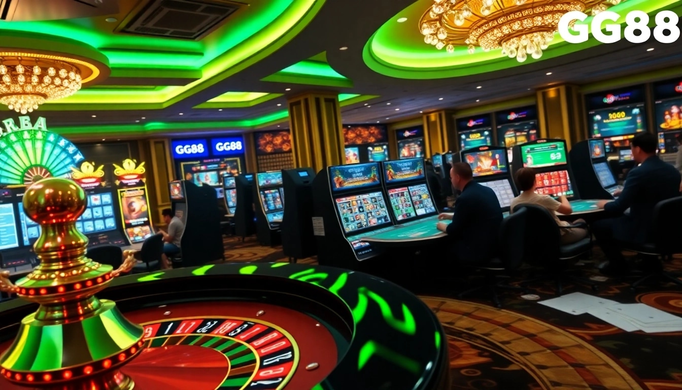 Experience the thrill of online gaming at gg88 com with advanced casino tables and dynamic betting interfaces.