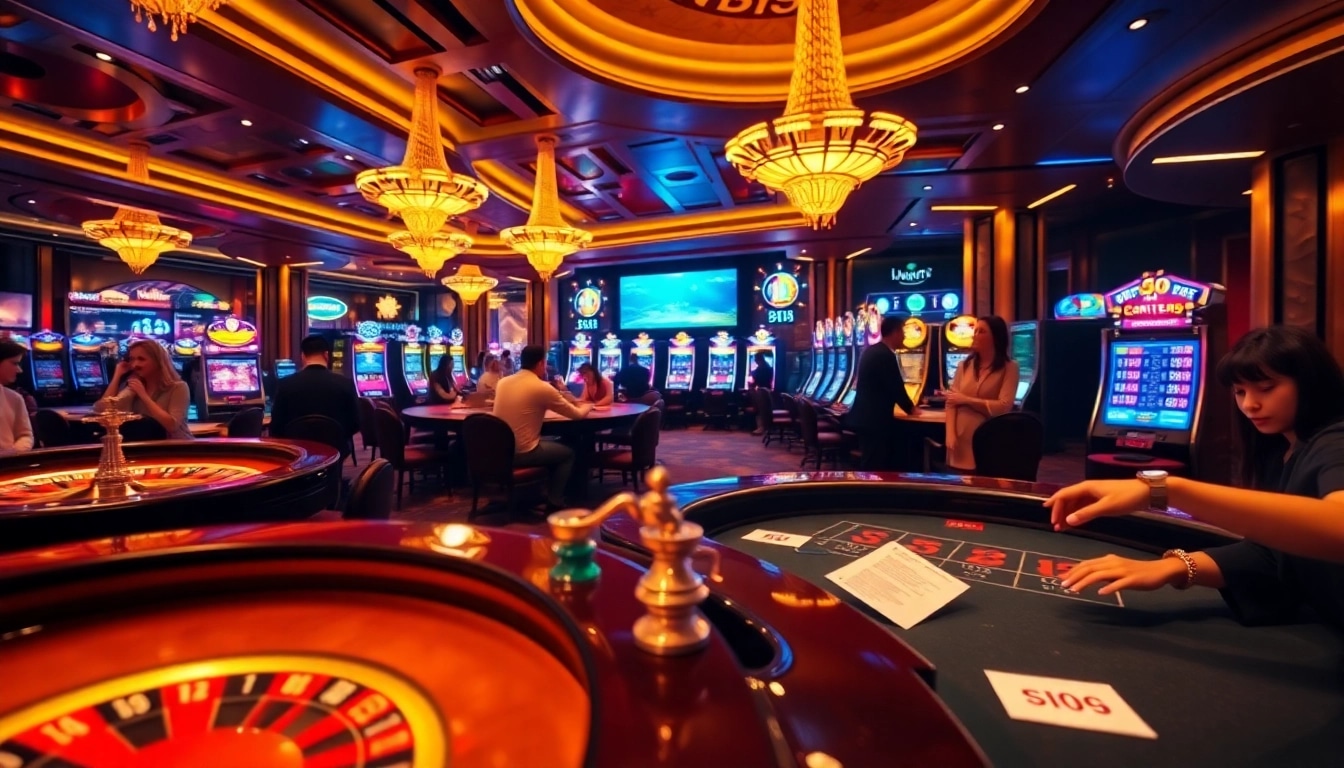 Experience the thrill of RR 88 with vibrant casino action, featuring roulette wheels and poker chips.