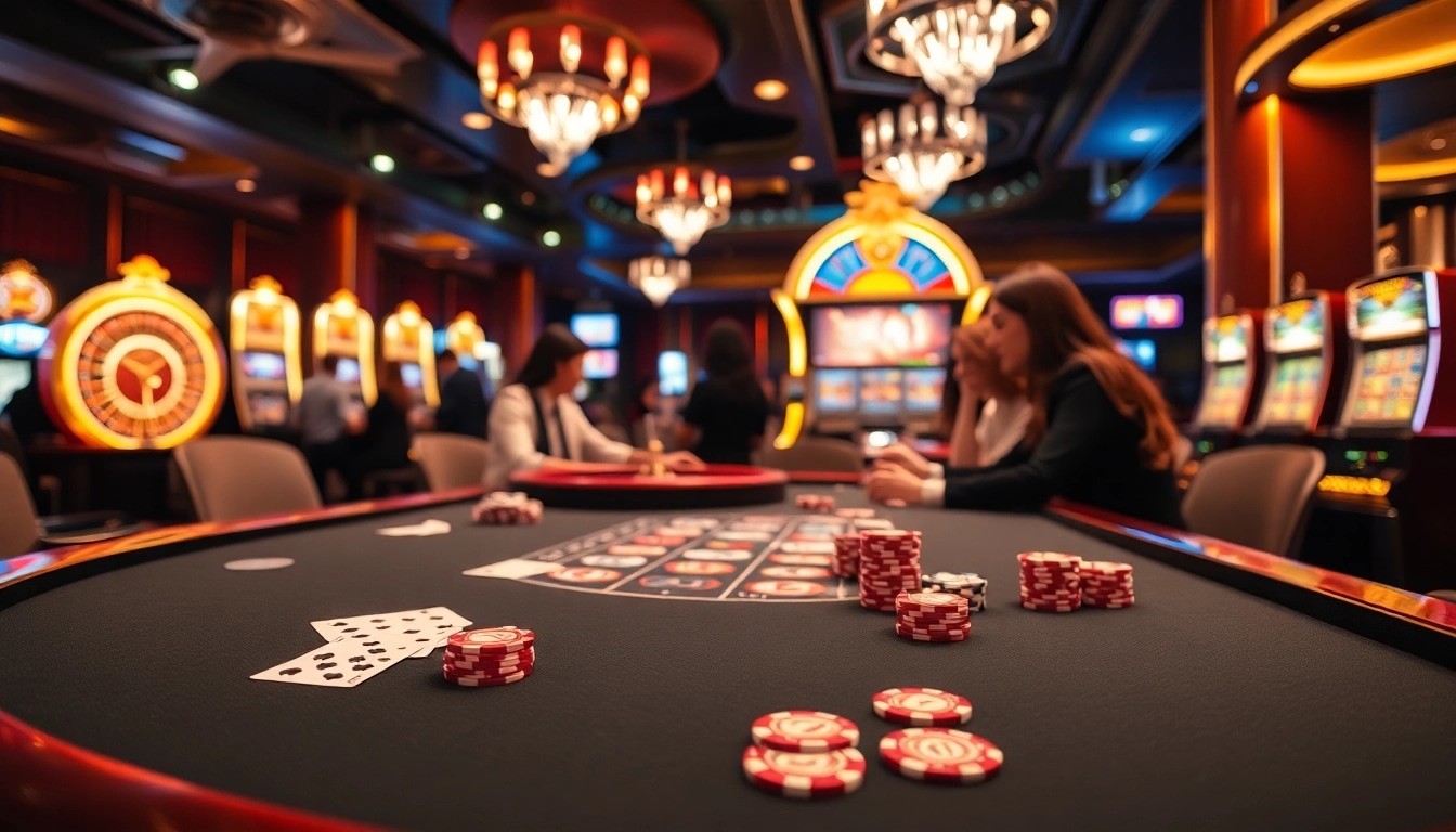 AF88 offers an exciting high-stakes poker experience with vibrant chips and stunning casino visuals.