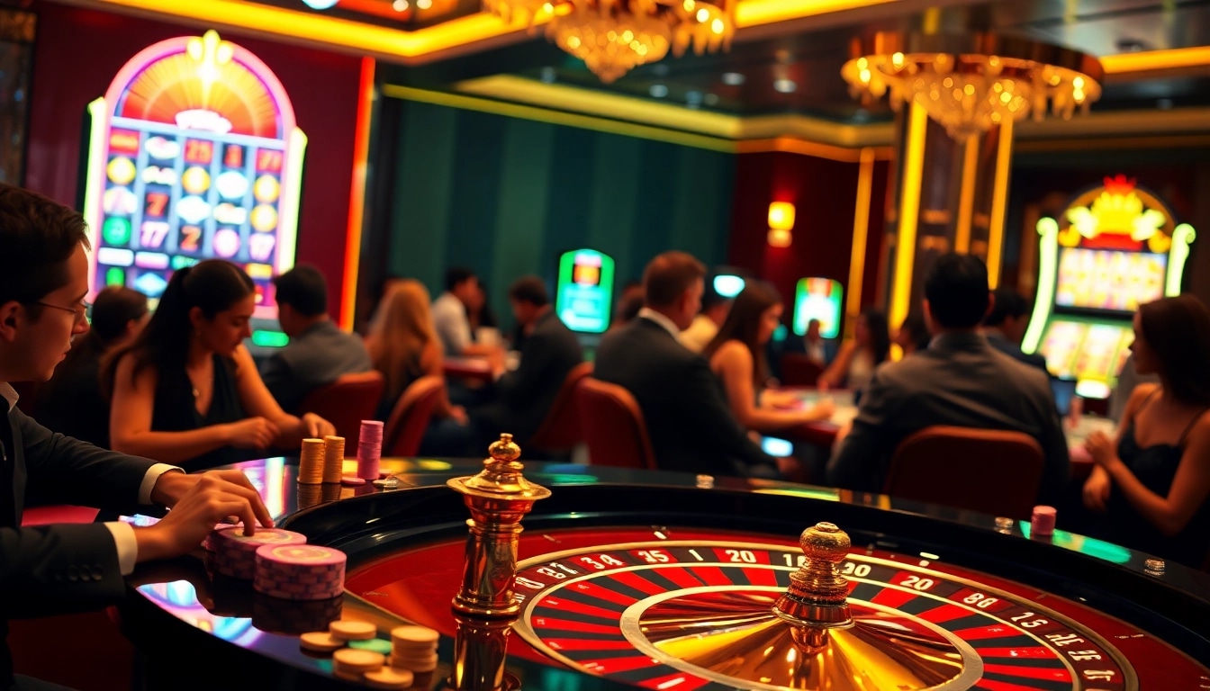 Engage with thrilling casino games at https://gg888.info/, featuring roulette and vibrant slot machines.