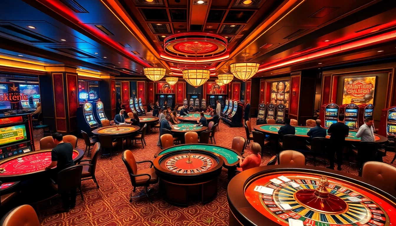 Experience the thrill of gaming at https://jtg88.com/ with vibrant casino tables and engaging gamblers.