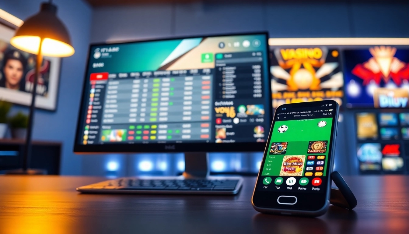 Experience the vibrant vn88 link moi nhat on a user-friendly online betting platform showcasing sports and casino games.