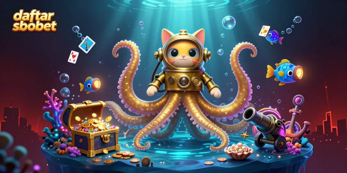 Engage with daftar sbobet through thrilling bets in an ocean of rewards featuring vibrant underwater elements.