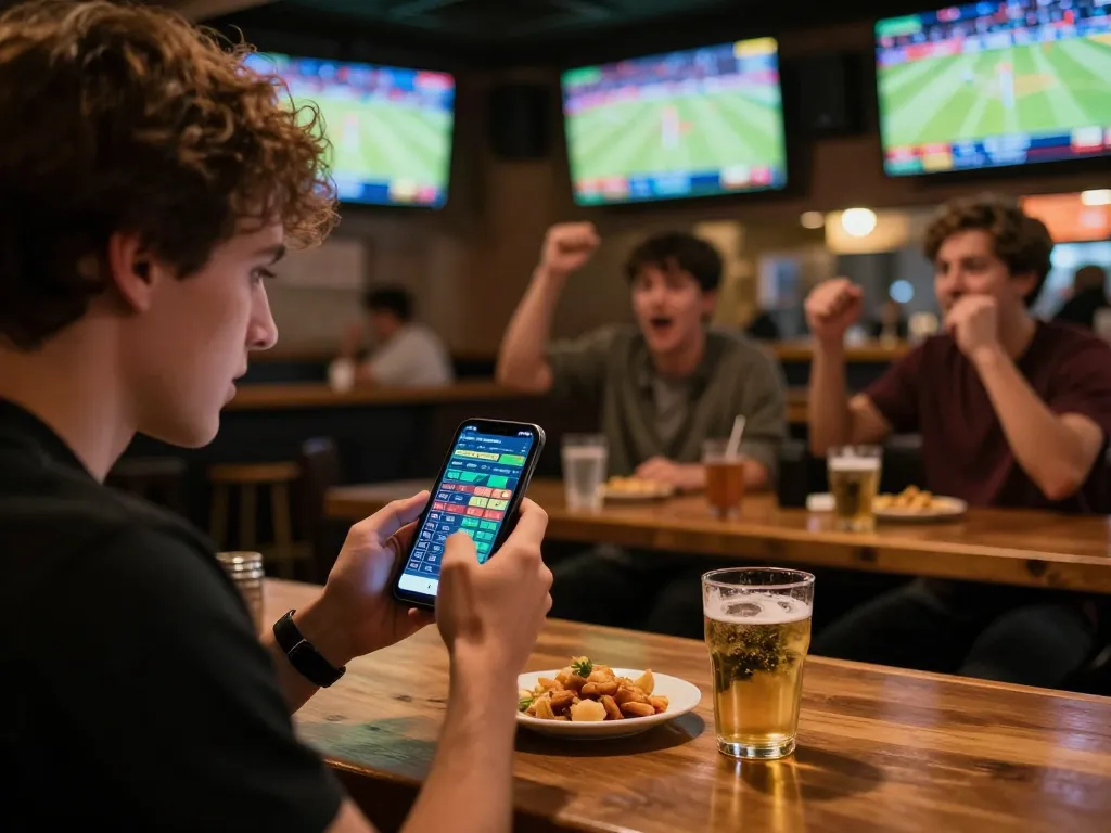 UU88 user engaging in dynamic sports betting, focused on live odds and game updates.