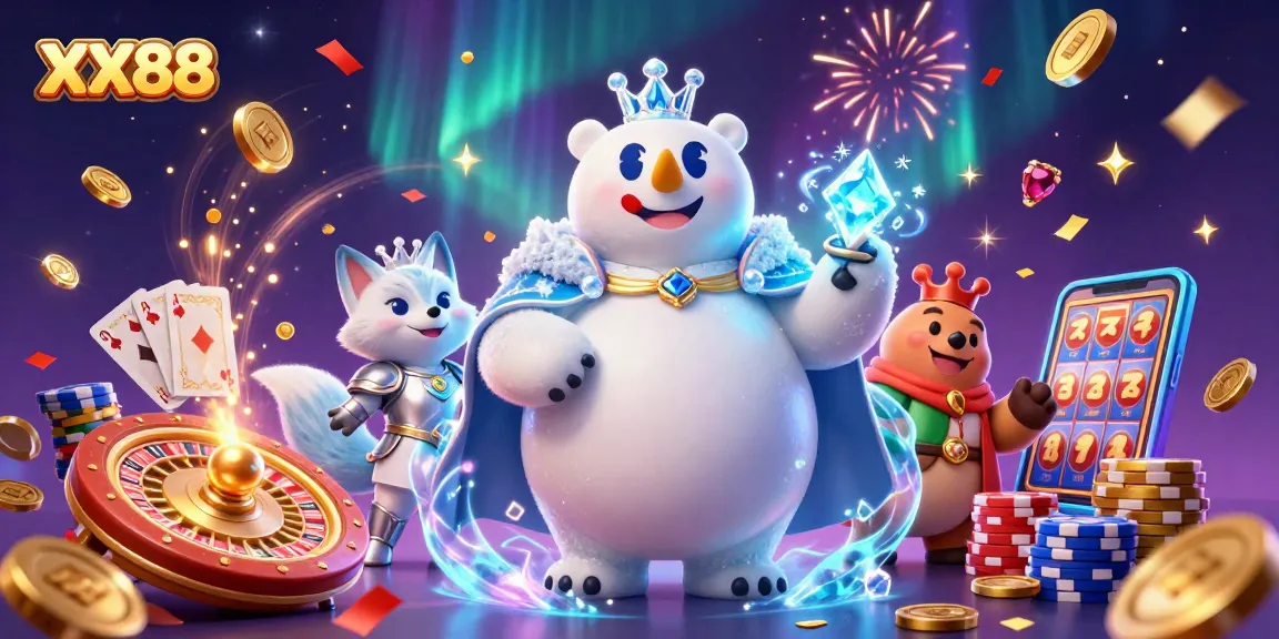 Experience exciting wins at XX88 with cascading rewards and vibrant casino elements.