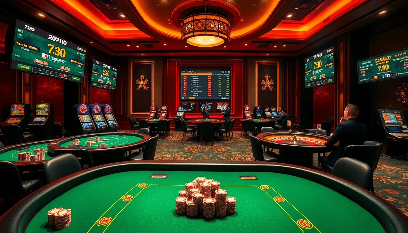 Engaging players in the thrilling world of 789f game at a lively online casino.