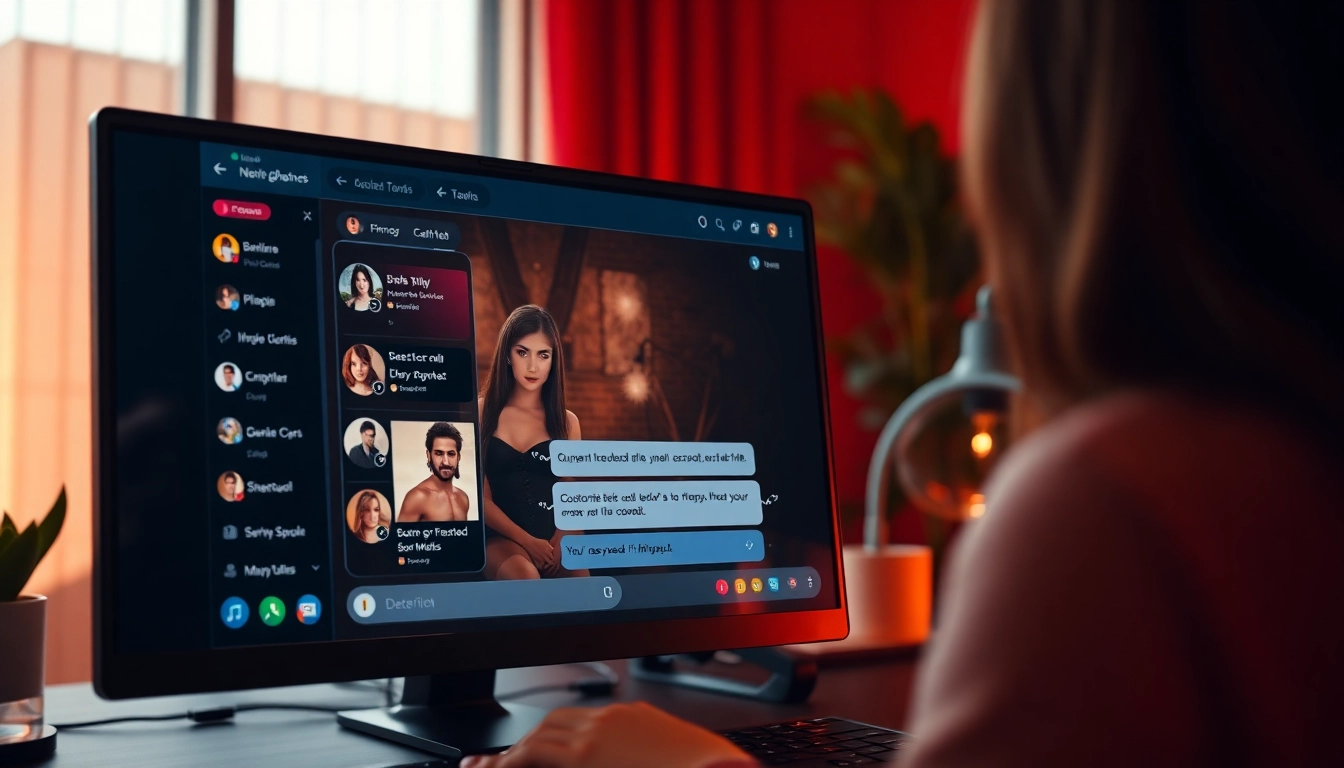 Explore the engaging chat experience of the best NSFW AI platform featuring customizable characters.