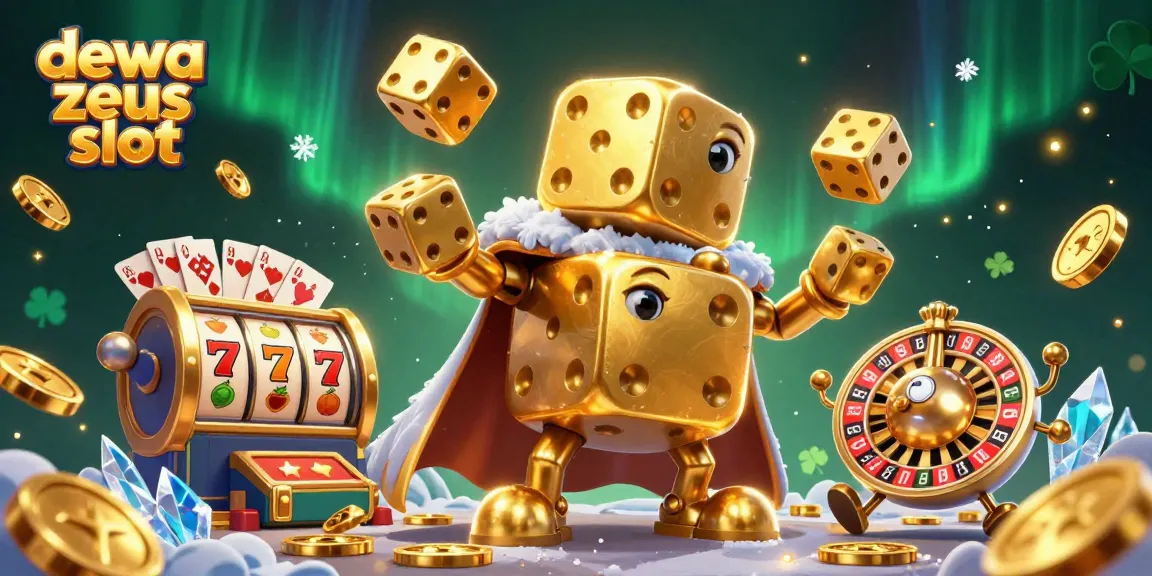 Experience the thrill of the dewa zeus slot with dynamic visuals showcasing vibrant casino elements.