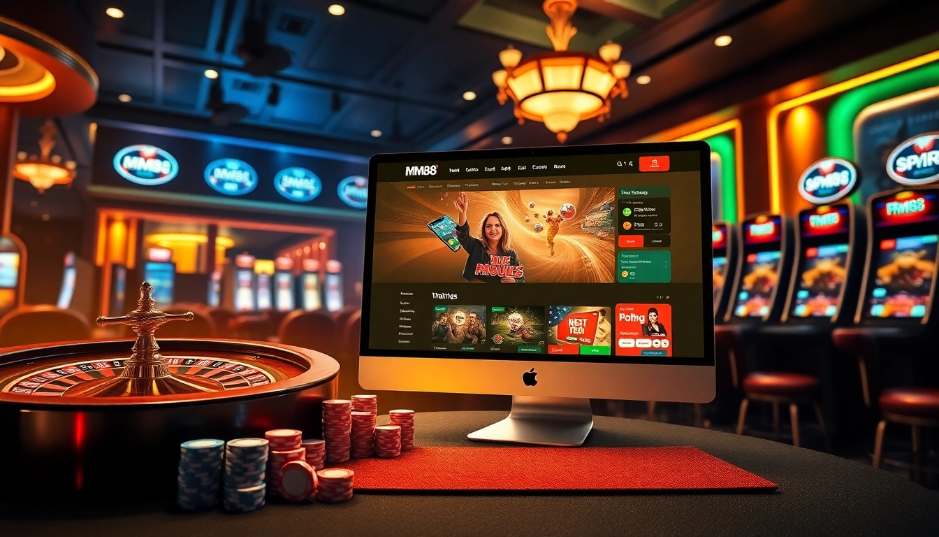 Experience the thrill of betting at https://mm88.vin/ with vibrant casino elements and modern gaming interfaces.