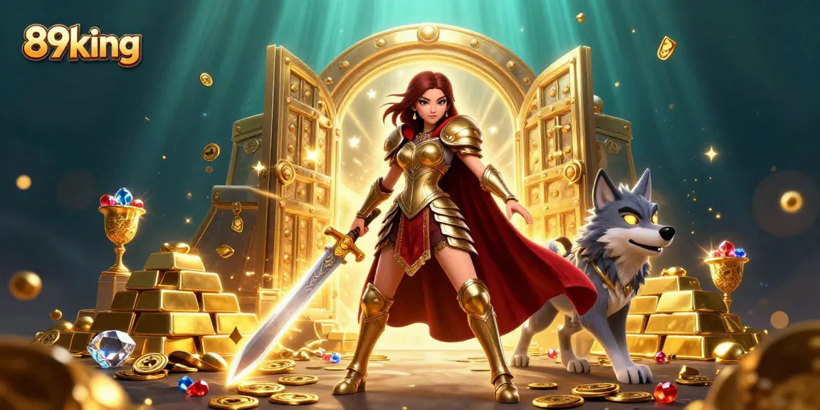 Engage with 89king’s thrilling gaming adventure featuring vibrant treasures and 3D characters.