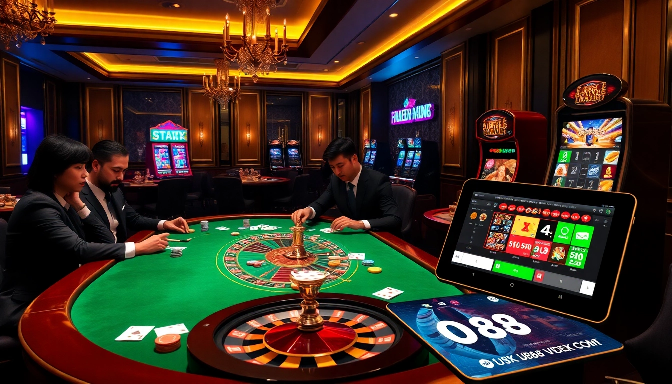 Engage with thrilling gaming strategies at uu88vn.com featuring poker and roulette.