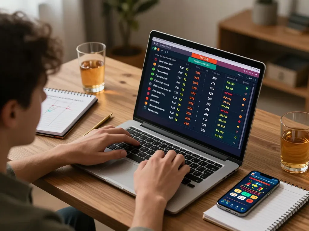 Engaging online betting experience on https://mm88.reisen/ showing user placing bets with excitement.