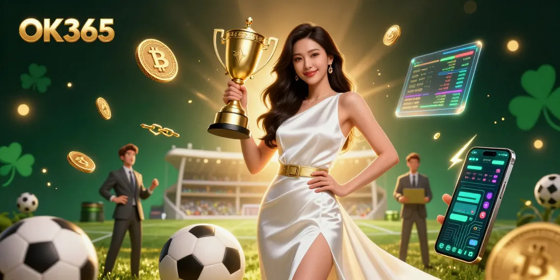 Experience thrilling wins at OK365 with dynamic sports betting elements and a victorious vibe.
