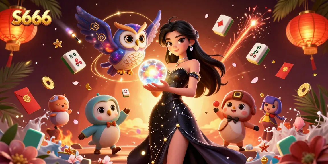 S666 offers a captivating gaming experience with vibrant casino elements and mystical themes.