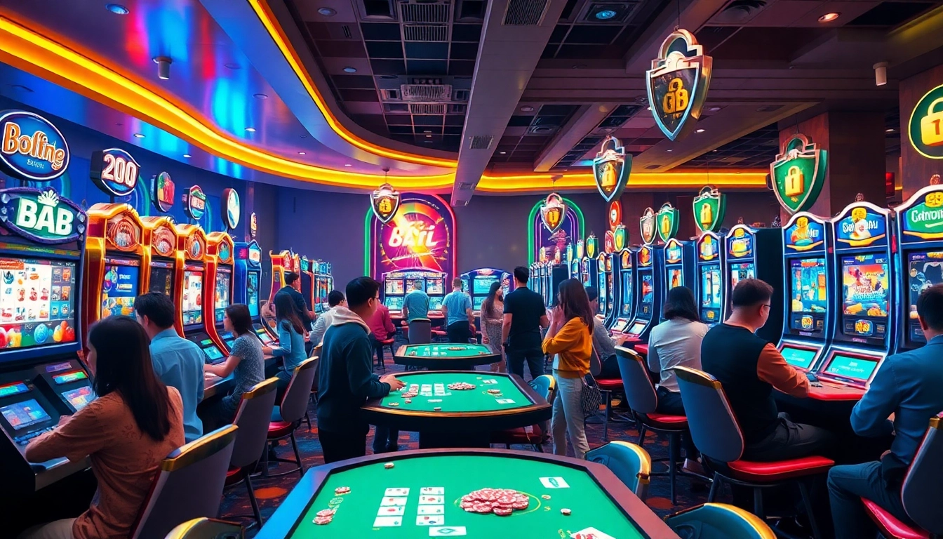 Experience the excitement of 68 Game Bài with diverse gaming options and a vibrant atmosphere for players.