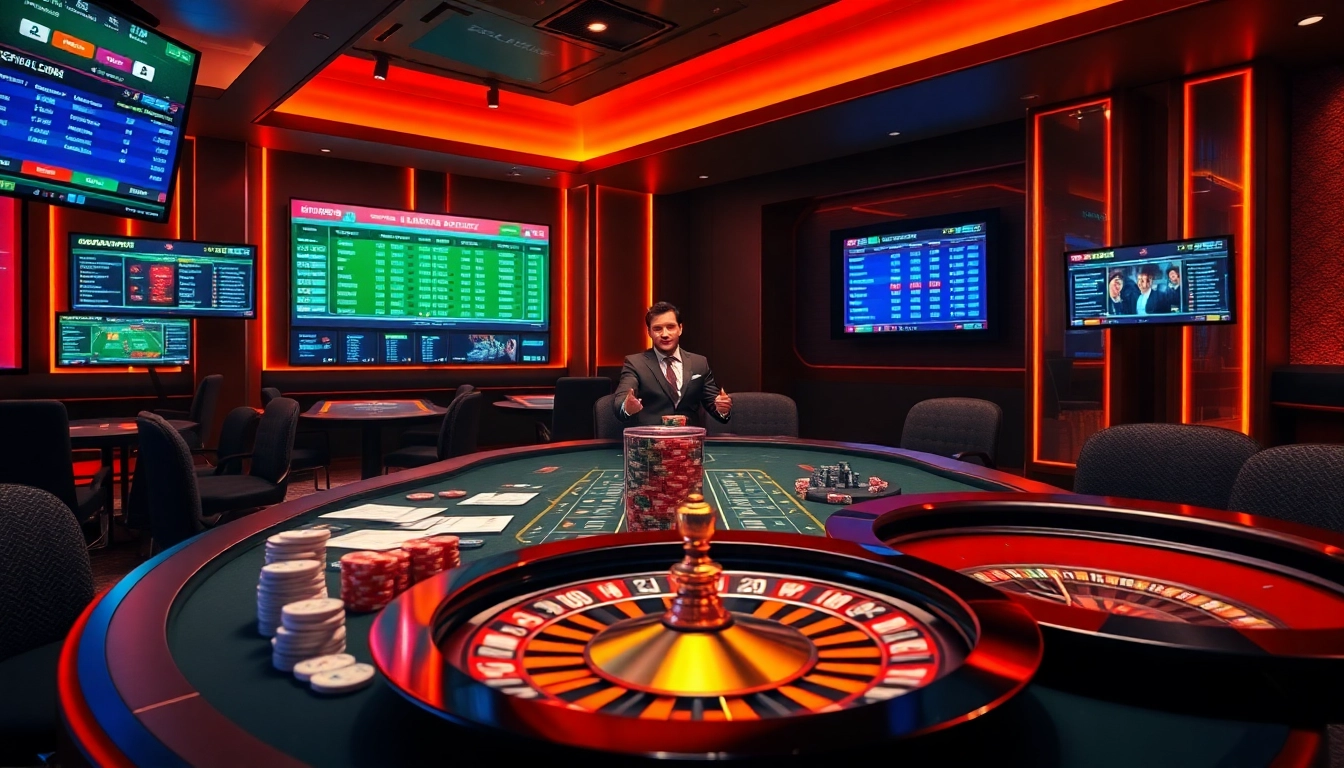 Engage in high-stakes gameplay at https://luck8s.live/ with professional dealers and vibrant casino elements.