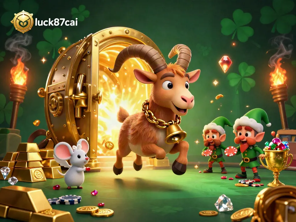 Engage in the festive excitement at luck87cai casino with Krampus and enchanting characters stealing the show.