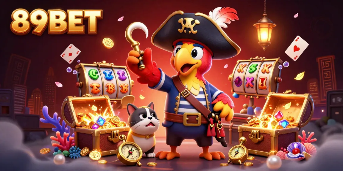 Engage with 89BET in vibrant action amid jackpot symbols and gaming excitement.