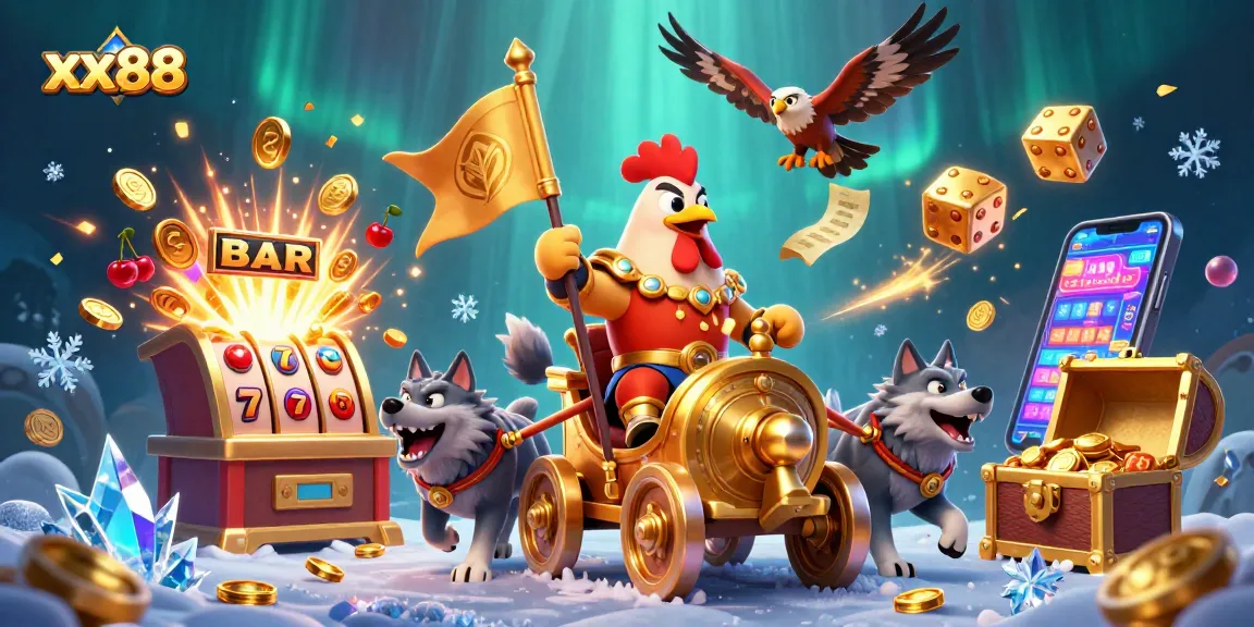 Win big at xx88 with vibrant slots, golden chests, and thrilling gaming adventures!