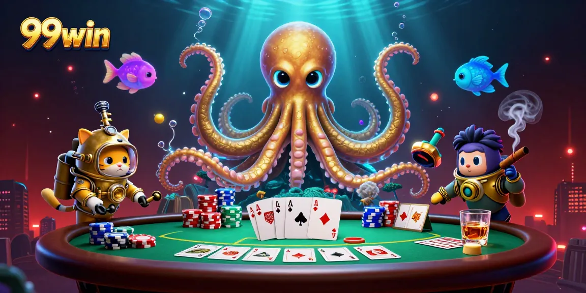 Engage in thrilling poker action with 99win’s vibrant gaming experience and colorful chips.