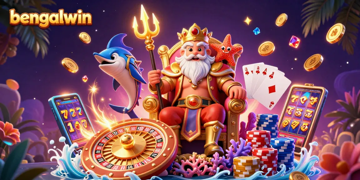 Bengalwin invites players to experience thrilling gaming with vibrant casino elements in a magical setting.