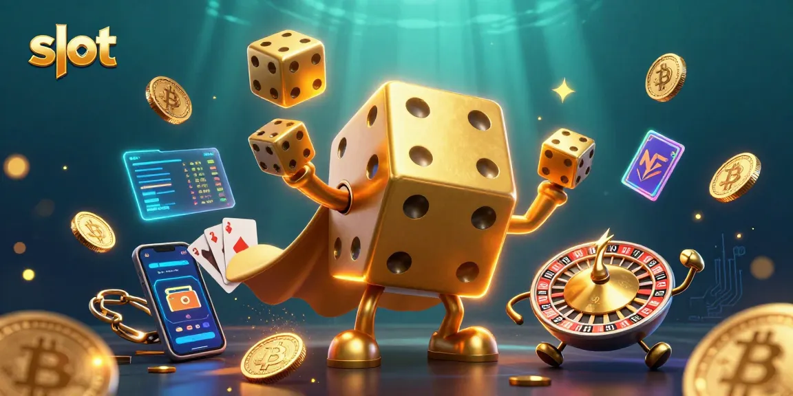 Engage with thrilling slot games powered by vibrant 3D cartoon characters in a captivating casino scene.
