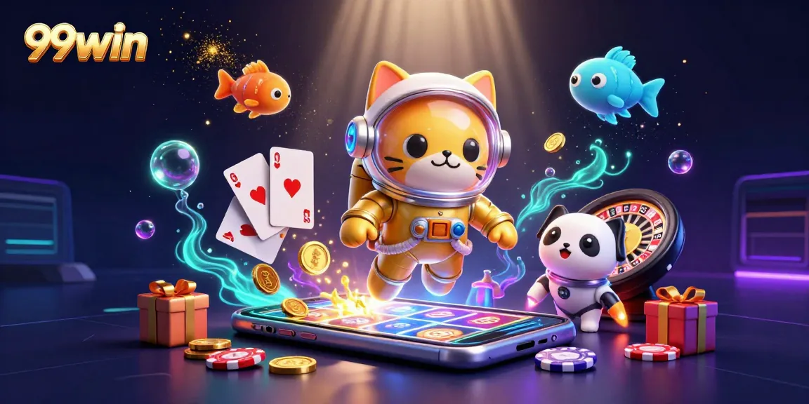 Engage with thrilling games at 99win, featuring unique gambling experiences like slots and poker