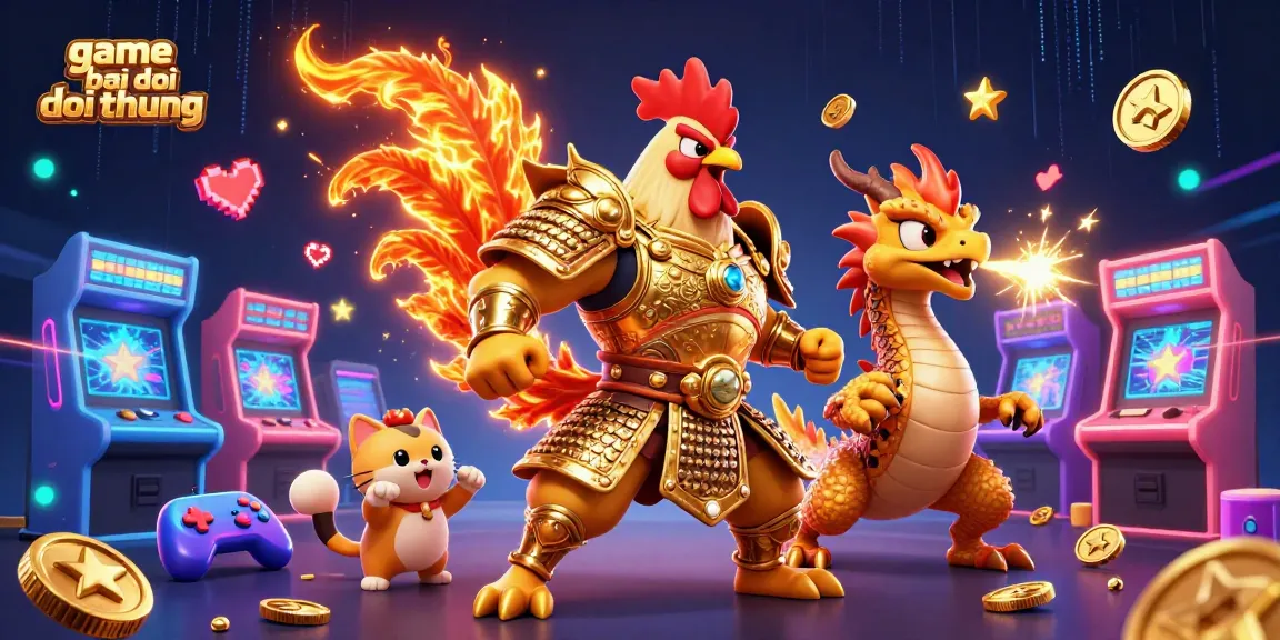 Engage with game bai doi thuong through this vibrant and dynamic 3D casino scene.