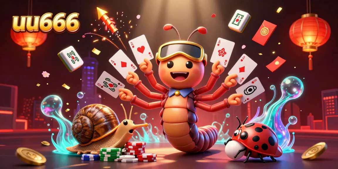 Engage in thrilling gaming at uu666 with a vibrant illustration featuring a unique dealer and high-roller.