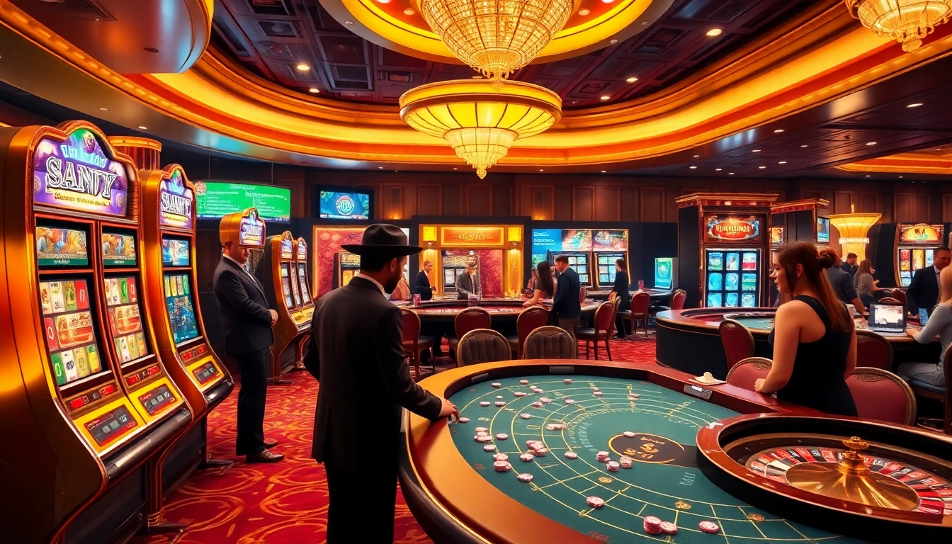 Experience thrilling gameplay at S8.COM with elegant casino tables and vibrant slot machines.