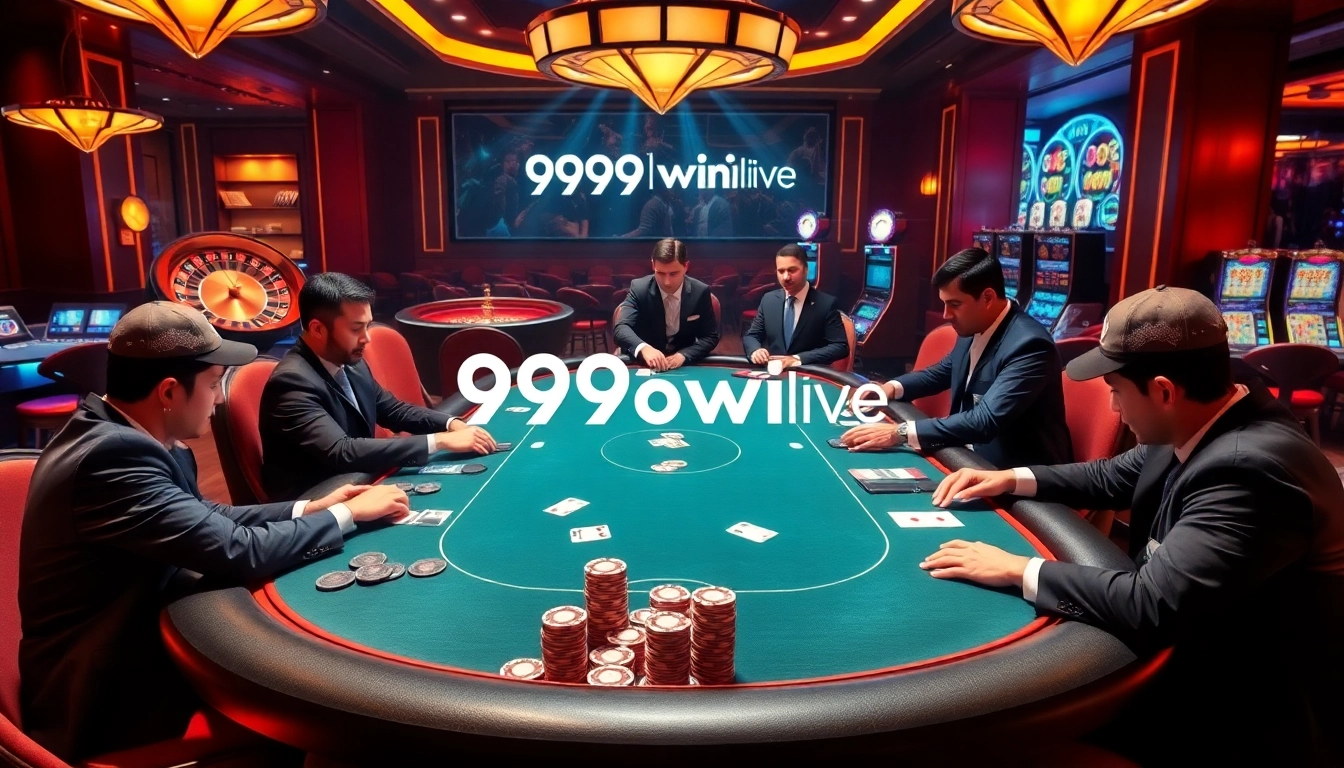Experience the excitement of poker at 99okwin.live with vibrant gameplay and luxury.