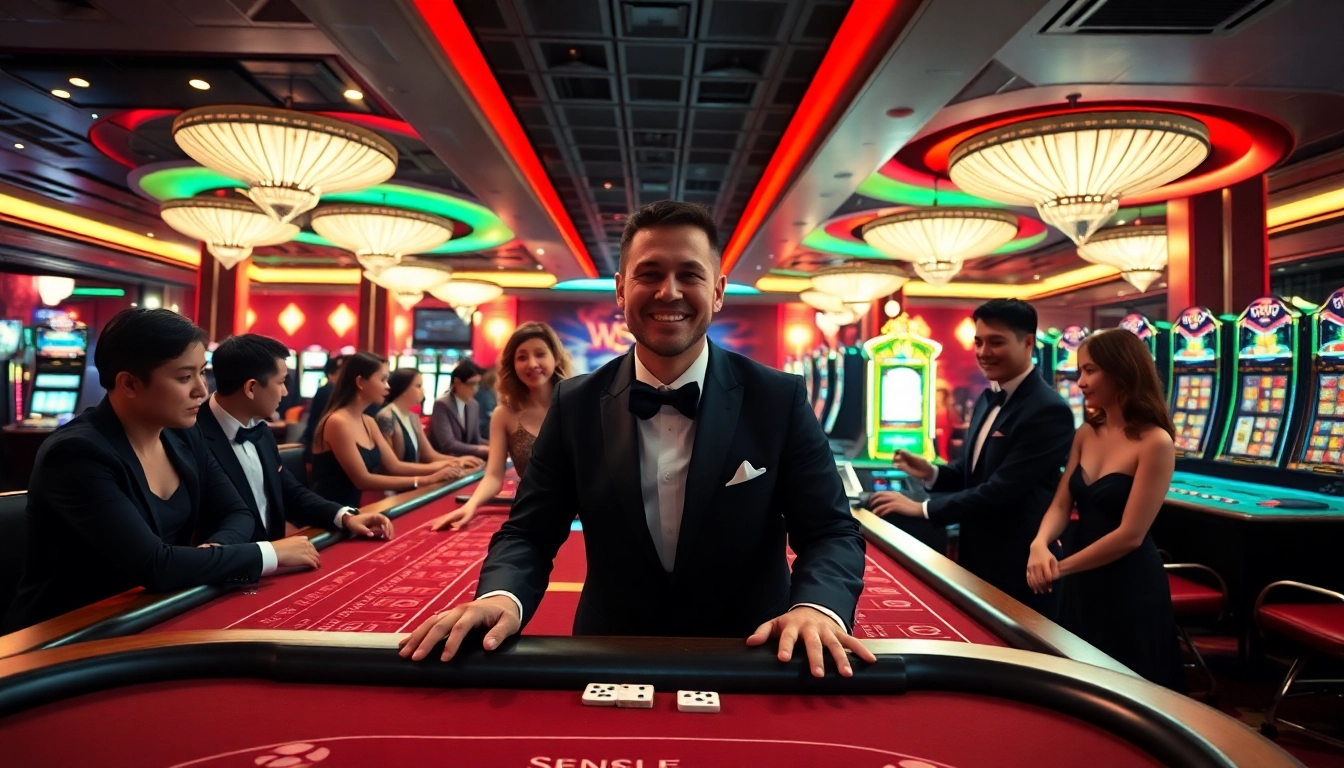 Experience the vibrant casino atmosphere at w88.nyc with engaging games and friendly dealers.