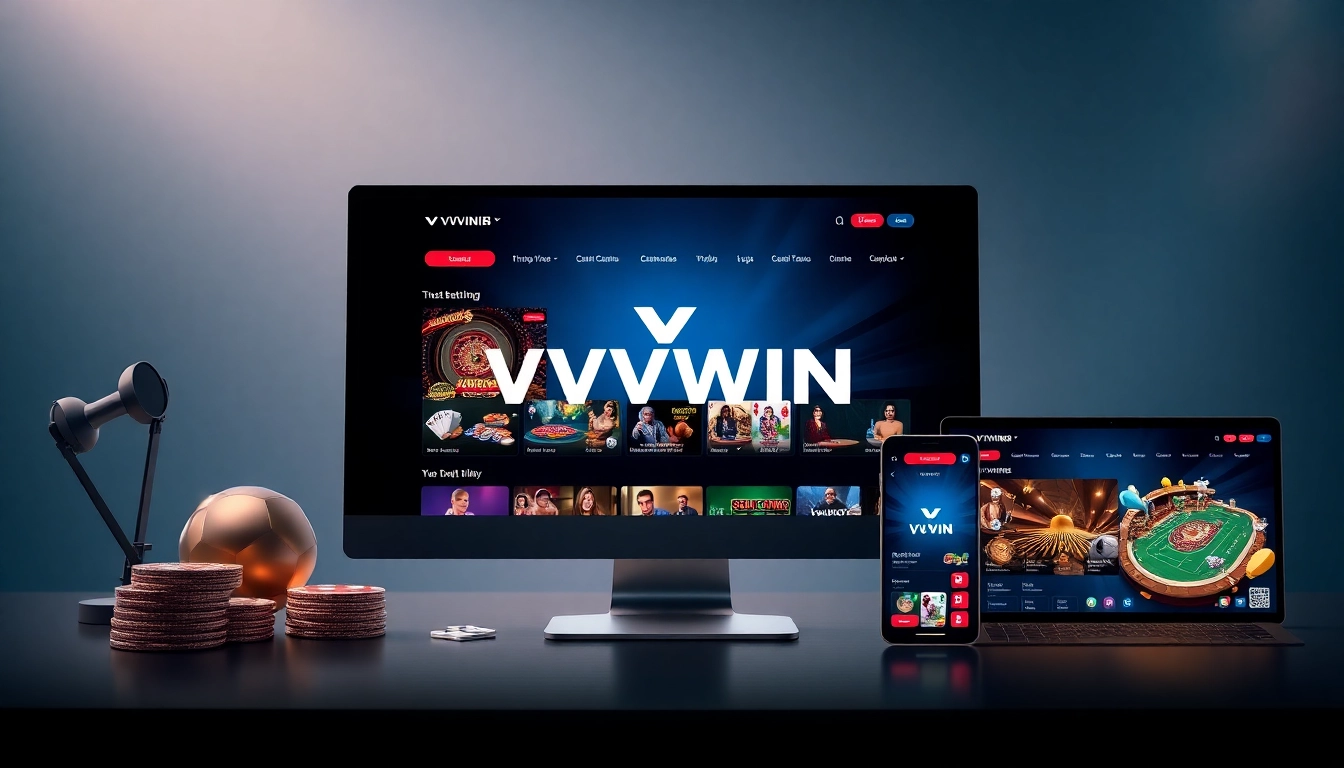 Experience the thrilling world of online gambling at vvvwin88.live with vibrant gaming visuals.